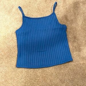 Blue tank top on kids medium 8